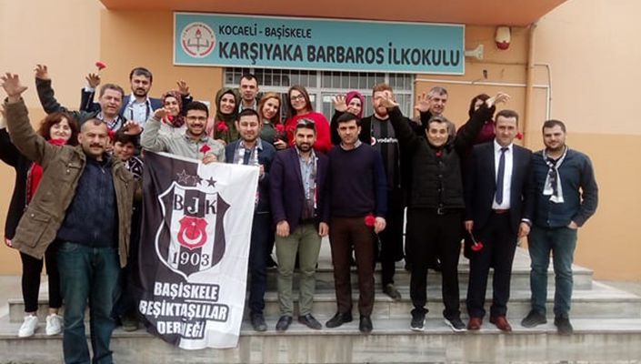Başiskele Beşiktaşlılar Derneği’nden anlamlı ziyaret