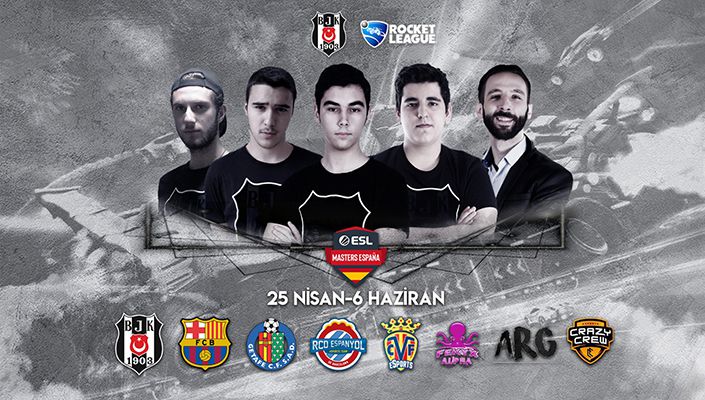 Beşiktaş Esports Yeni Rocket League ekibiyle İspanya arenasında