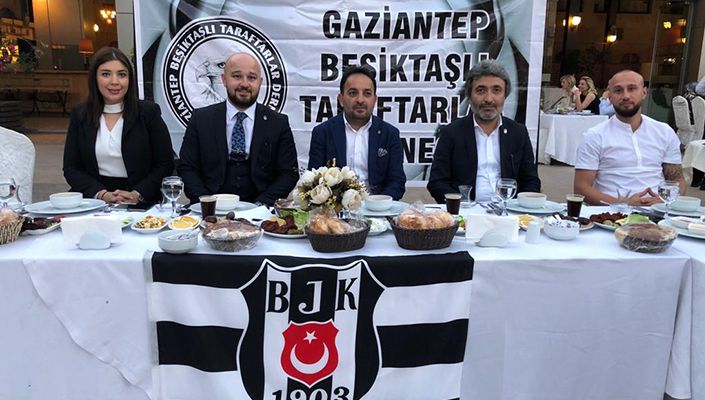 Melih Aydoğdu, Gaziantepli Beşiktaşlılarla iftarda buluştu
