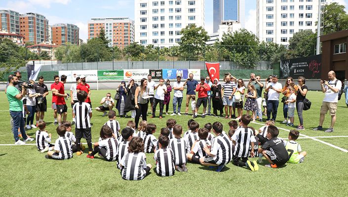 Beşiktaş Futbol Okulları kış kapanış töreni yapıldı