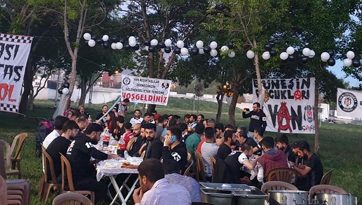 Van Beşiktaşlılar Derneği’nden iftar yemeği