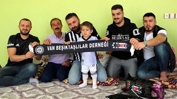 Van Beşiktaşlılar Derneği’nden sevindiren ziyaret