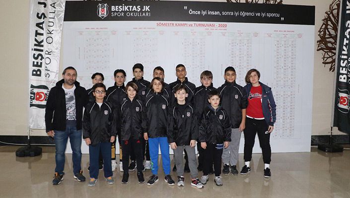 Beşiktaş JK Spor Okulları sömestir kampı Antalya’da başladı