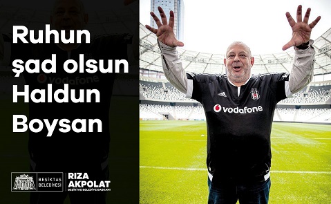 Beşiktaş Belediyesi Haldun Boysan’ı unutmadı