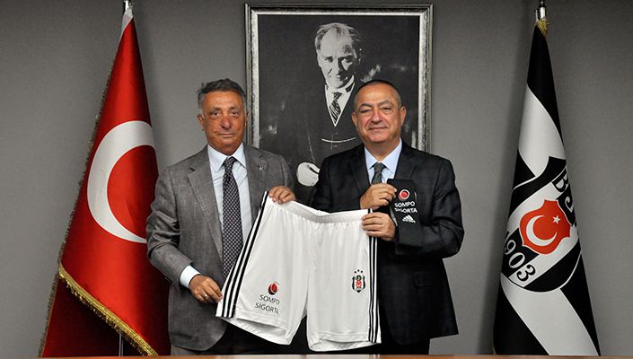 Sompo Sigorta, Beşiktaş’ın şort ve konç sponsoru oldu
