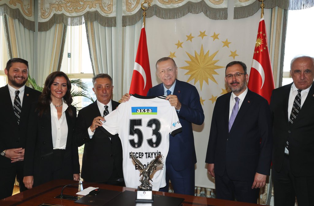 Çebi ve yönetiminden Cumhurbaşkanı Erdoğan’a ziyaret